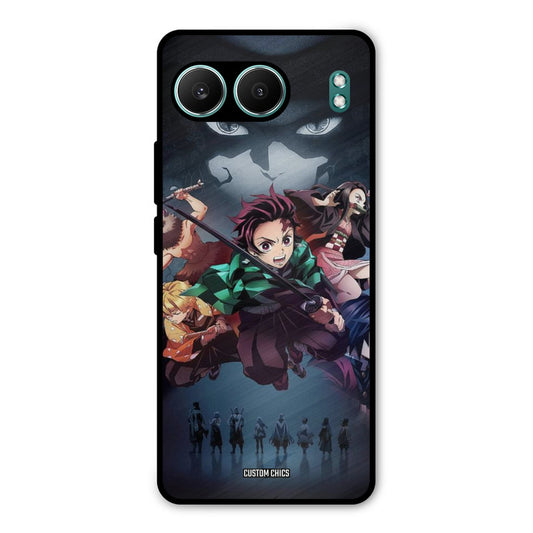 Demon Slayer Corp OnePlus Nord 4 Mobile Back Cover - Anime PrintShield Case