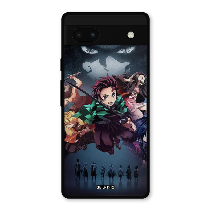 Demon Slayer Corp Google Pixel 6a Mobile Back Cover - Anime PrintShield Case