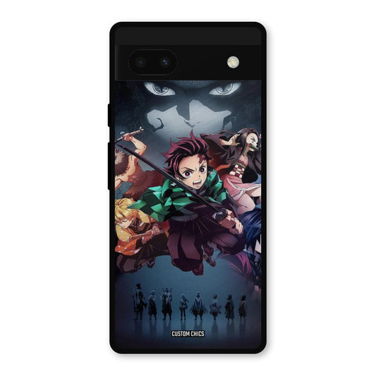 Demon Slayer Corp Google Pixel 6a Mobile Back Cover - Anime PrintShield Case