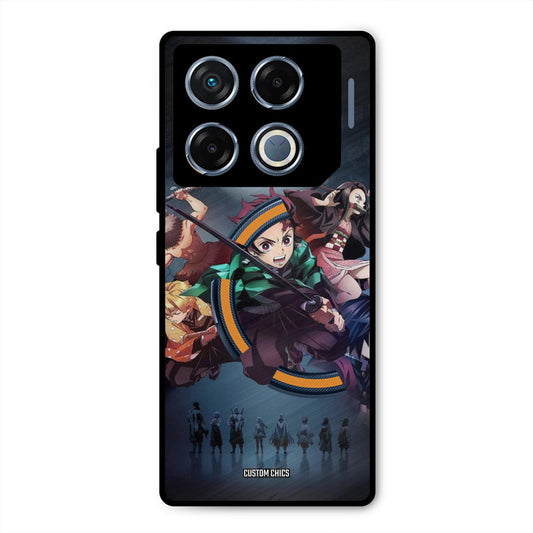 Demon Slayer Corp Infinix GT 20 Pro Mobile Back Cover - Anime PrintShield Case