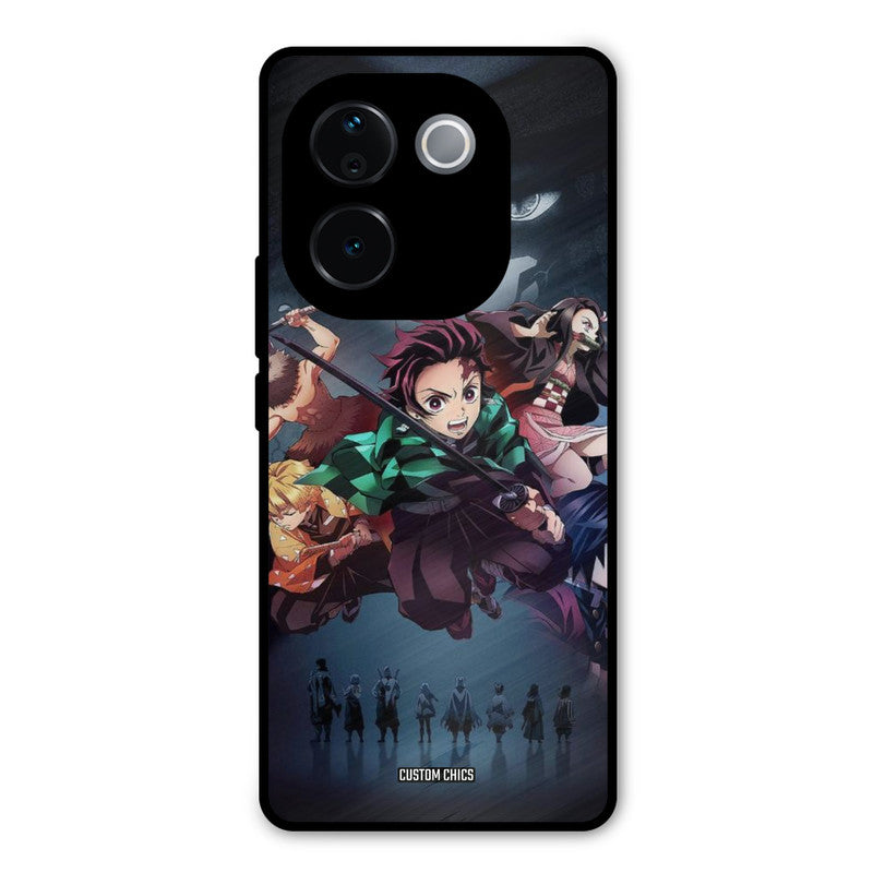 Demon Slayer Corp iQOO Z9s Pro Mobile Back Cover - Anime PrintShield Case