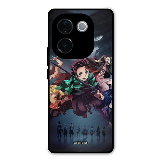 Demon Slayer Corp iQOO Z9s Pro Mobile Back Cover - Anime PrintShield Case