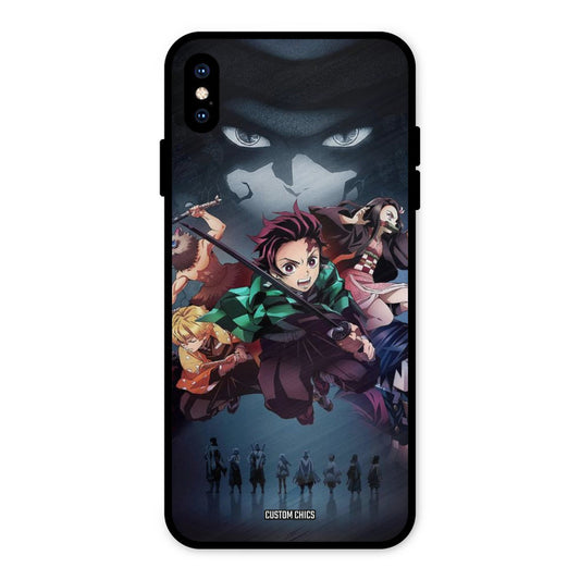 Demon Slayer Corp iPhone XS Max Mobile Back Cover - Anime PrintShield Case