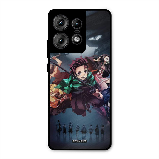 Demon Slayer Corp Motorola Edge 50 Pro Mobile Back Cover - Anime PrintShield Case