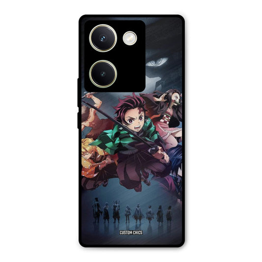 Demon Slayer Corp Vivo Y200 Pro Mobile Back Cover - Anime PrintShield Case