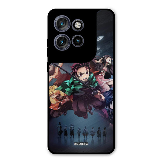 Demon Slayer Corp Motorola Edge 50 Neo Mobile Back Cover - Anime PrintShield Case