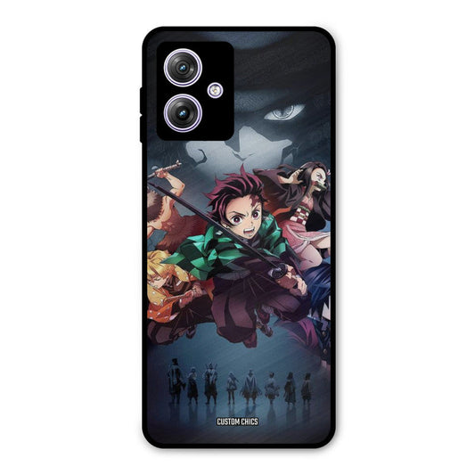 Demon Slayer Corp Moto G54 Mobile Back Cover - Anime PrintShield Case