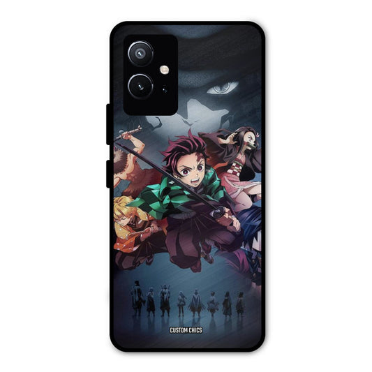 Demon Slayer Corp Vivo Y75 5G Mobile Back Cover - Anime PrintShield Case