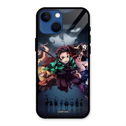 Demon Slayer Corp iPhone 13 Mini Mobile Back Cover - Anime PrintShield Case