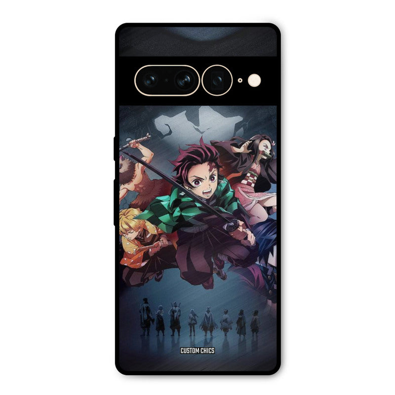 Demon Slayer Corp Google Pixel 7 Pro Mobile Back Cover - Anime PrintShield Case