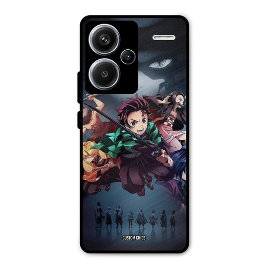 Demon Slayer Corp Redmi Note 13 Pro Plus Mobile Back Cover - Anime PrintShield Case