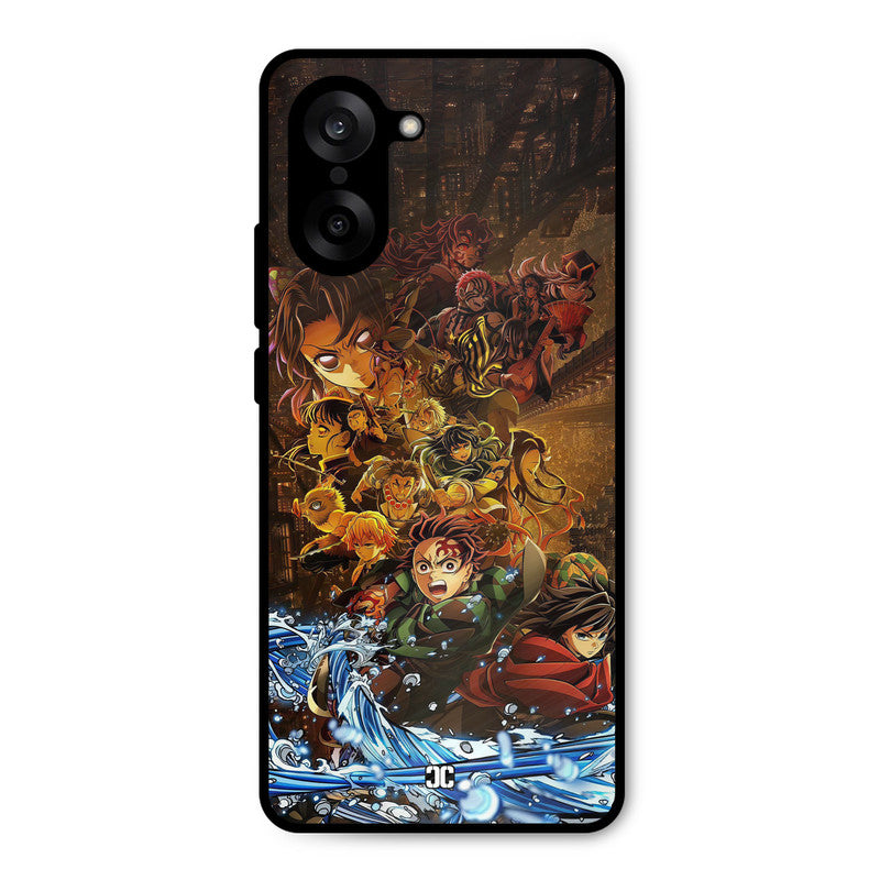Demon Slayers Oneplus Nord CE5 Mobile Back Cover - Anime PrintShield Case