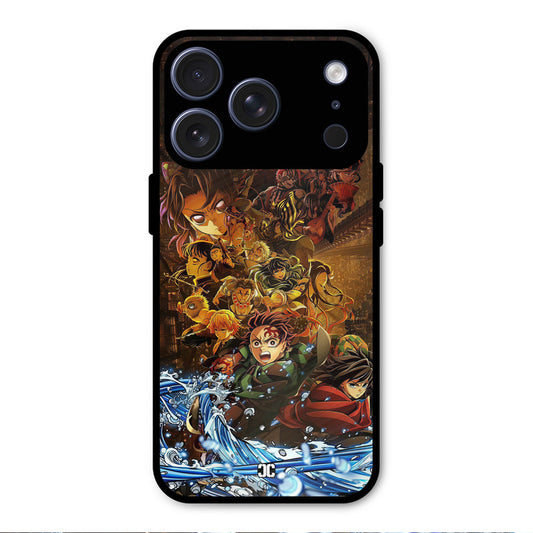 Demon Slayers iPhone 17 Pro Max Mobile Back Cover - Anime PrintShield Case