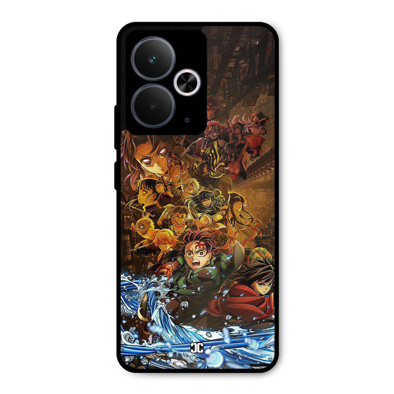 Demon Slayers Realme 14T Mobile Back Cover - Anime PrintShield Case