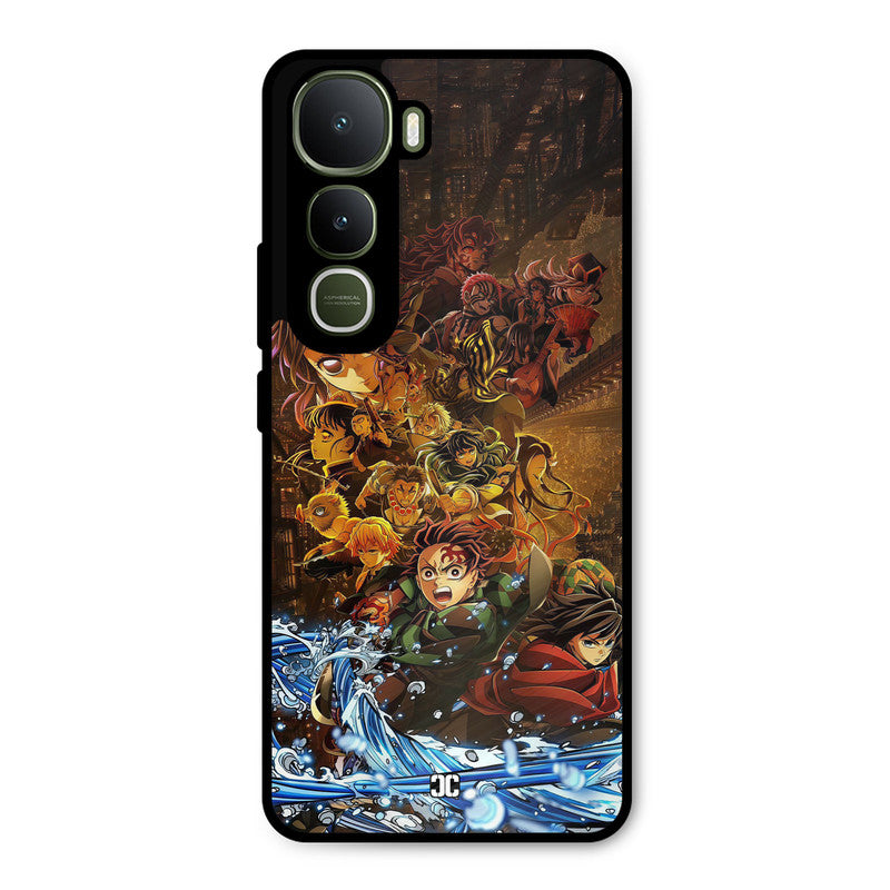 Demon Slayers Vivo Y400 Mobile Back Cover - Anime PrintShield Case
