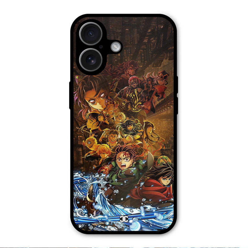 Demon Slayers iPhone 17 Mobile Back Cover - Anime PrintShield Case