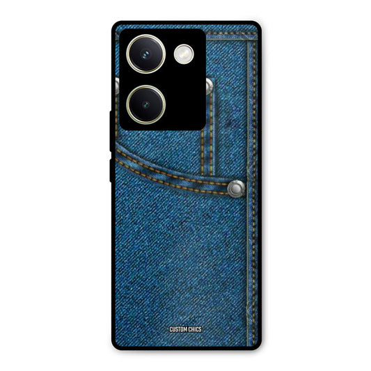 Denim Jeans Vivo Y200 Pro Mobile Back Cover - Aesthetic PrintShield Case