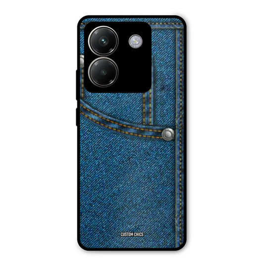 Denim Jeans Poco M7 Pro Mobile Back Cover - Aesthetic PrintShield Case
