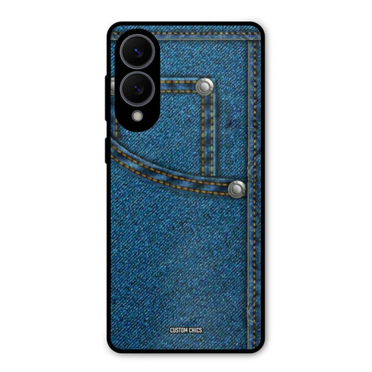 Denim Jeans Samsung Galaxy S25 Edge Mobile Back Cover - Aesthetic PrintShield Case