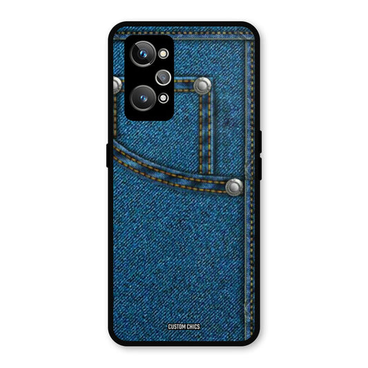 Denim Jeans Realme GT 2 Mobile Back Cover - Aesthetic PrintShield Case