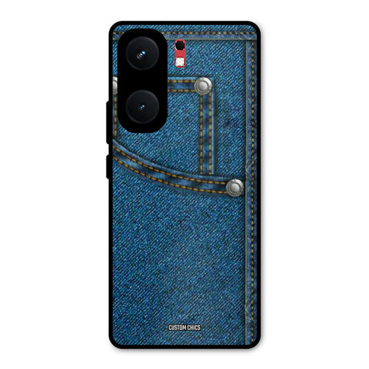 Denim Jeans iQOO Neo 9 Pro Mobile Back Cover - Aesthetic PrintShield Case