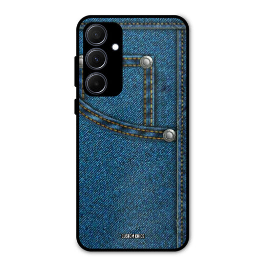 Denim Jeans Samsung Galaxy A35 5G Mobile Back Cover - Aesthetic PrintShield Case