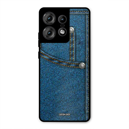 Denim Jeans Motorola Edge 50 Pro Mobile Back Cover - Aesthetic PrintShield Case