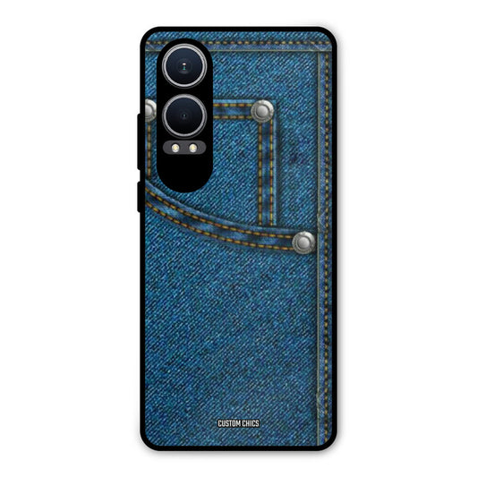 Denim Jeans Oneplus Nord CE4 Lite Mobile Back Cover - Aesthetic PrintShield Case