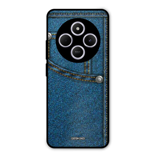 Denim Jeans Poco C75 Mobile Back Cover - Aesthetic PrintShield Case