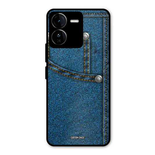 Denim Jeans iQOO Z9 Mobile Back Cover - Aesthetic PrintShield Case