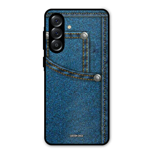 Denim Jeans Samsung Galaxy A56 5G Mobile Back Cover - Aesthetic PrintShield Case