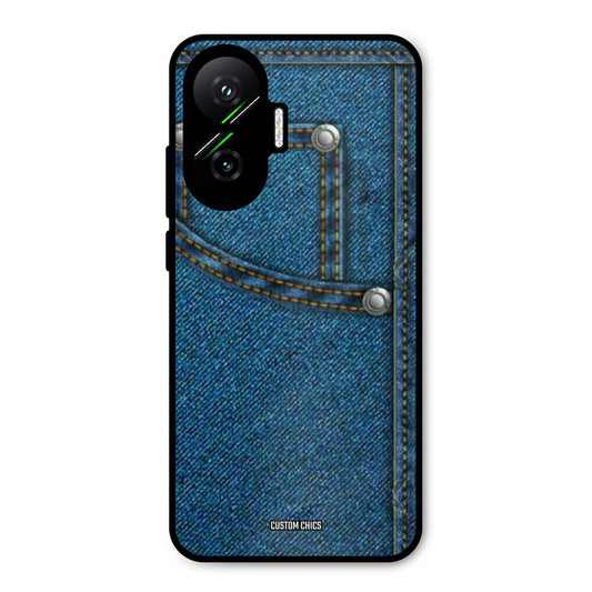 Denim Jeans Poco F7 5G Mobile Back Cover - Aesthetic PrintShield Case