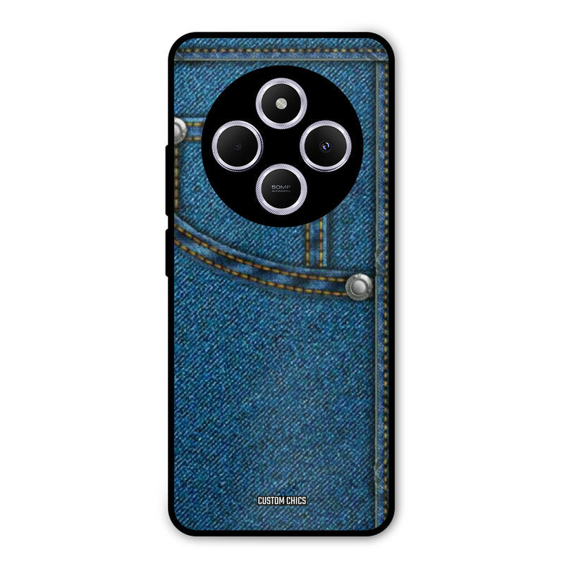Denim Jeans Poco M7 Mobile Back Cover - Aesthetic PrintShield Case