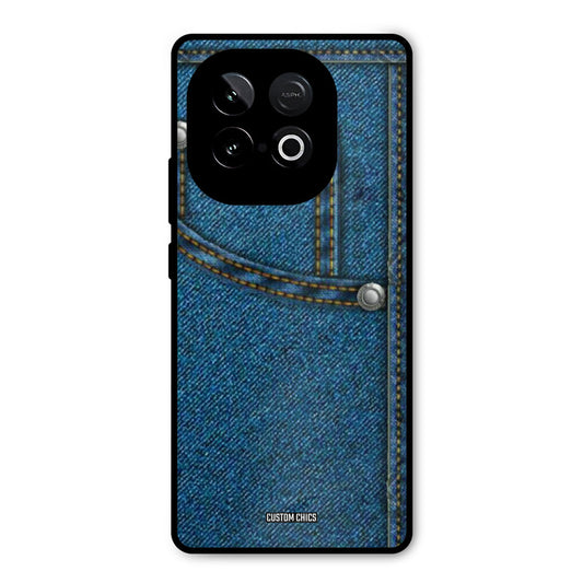 Denim Jeans iQOO Neo 10 Mobile Back Cover - Aesthetic PrintShield Case