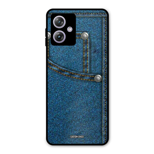 Denim Jeans Moto G54 Mobile Back Cover - Aesthetic PrintShield Case
