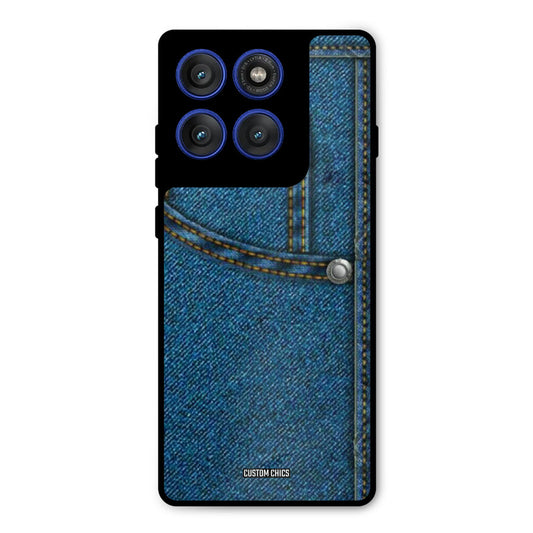 Denim Jeans Motorola Edge 60 Pro Mobile Back Cover - Aesthetic PrintShield Case