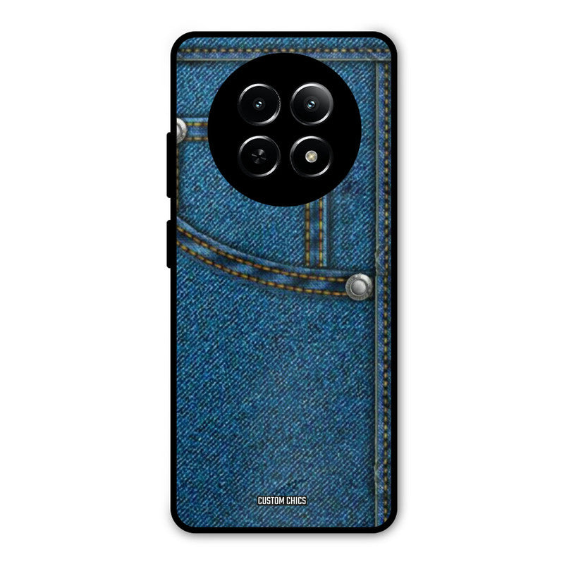 Denim Jeans Realme Narzo N65 Mobile Back Cover - Aesthetic PrintShield Case