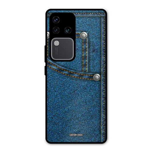 Denim Jeans Vivo V30 Pro Mobile Back Cover - Aesthetic PrintShield Case