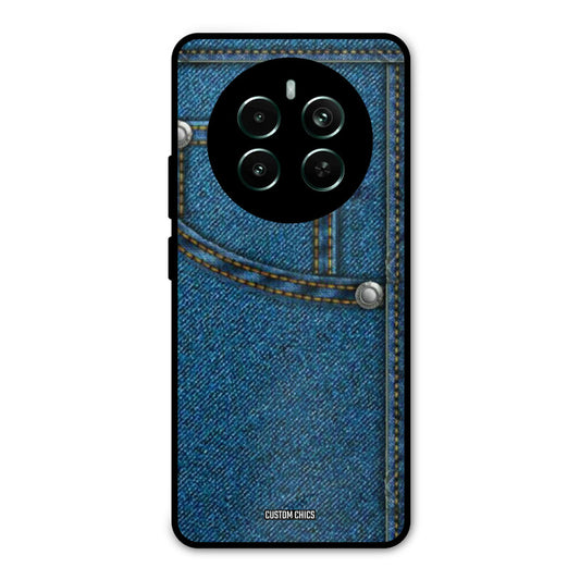 Denim Jeans Realme 12 Plus Mobile Back Cover - Aesthetic PrintShield Case