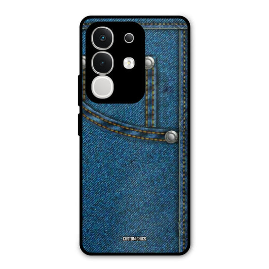 Denim Jeans Vivo T4x Mobile Back Cover - Aesthetic PrintShield Case