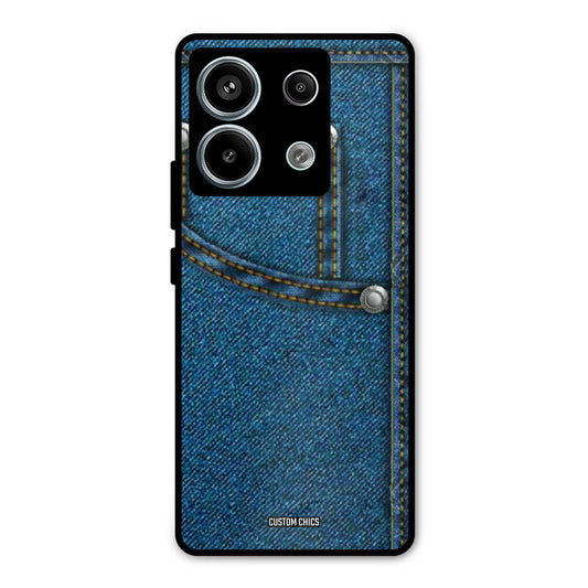 Denim Jeans Redmi Note 13 Pro 5G Mobile Back Cover - Aesthetic PrintShield Case