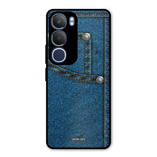 Denim Jeans Vivo Y29 Mobile Back Cover - Aesthetic PrintShield Case