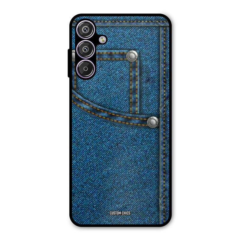 Denim Jeans Samsung Galaxy F15 Mobile Back Cover - Aesthetic PrintShield Case