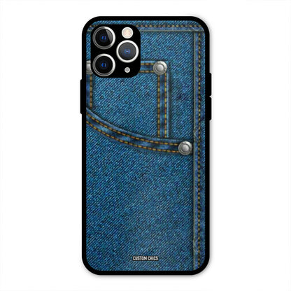 Denim Jeans IPhone 11 Pro Max Mobile Back Cover - Aesthetic PrintShield Case