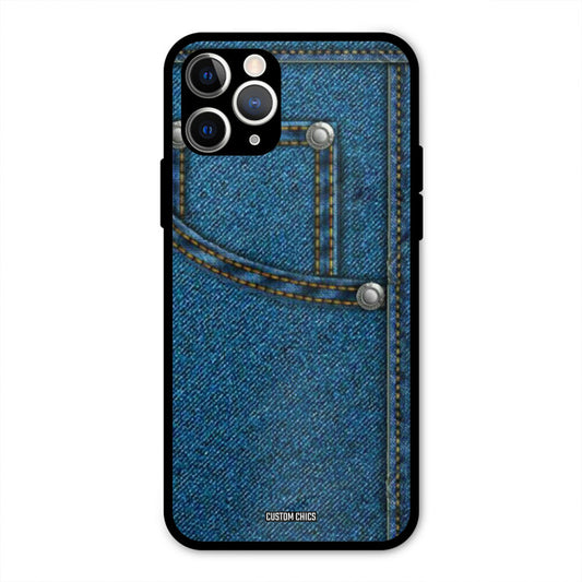 Denim Jeans IPhone 11 Pro Max Mobile Back Cover - Aesthetic PrintShield Case