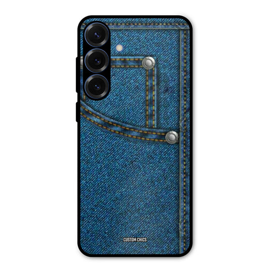 Denim Jeans Samsung Galaxy S25 Plus Mobile Back Cover - Aesthetic PrintShield Case