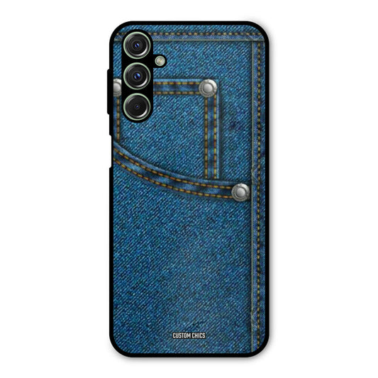 Denim Jeans Samsung Galaxy M34 Mobile Back Cover - Aesthetic PrintShield Case