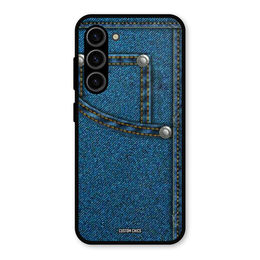 Denim Jeans Samsung Galaxy S23 FE Mobile Back Cover - Aesthetic PrintShield Case