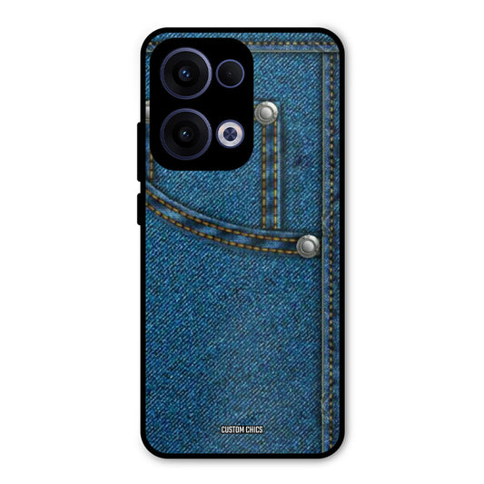 Denim Jeans Oppo Reno 13 5G Mobile Back Cover - Aesthetic PrintShield Case