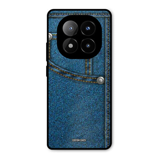 Denim Jeans Redmi Note 14 Pro Plus 5G Mobile Back Cover - Aesthetic PrintShield Case